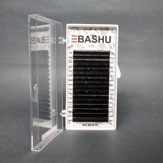 Ресницы черные BASHU (миксы В,C,C+,D) Ресницы черные BASHU (миксы В,C,C+,D)